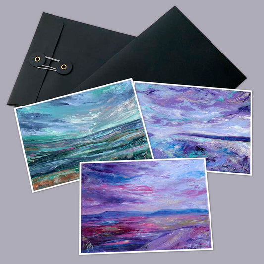 Scottish 'Scapes - set of 3 mini fine art prints by Jayne Leighton Herd